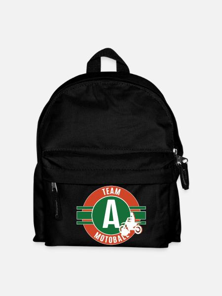 I Love Motoball Motoballer Team A Motoballer - Kids' Backpack - black