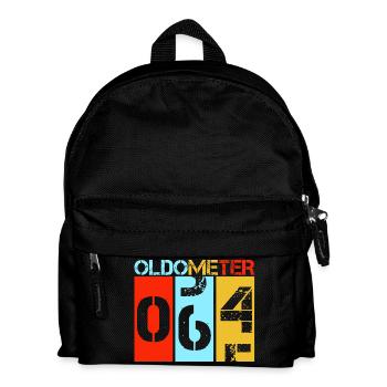 Oldometer 64 Sixty Fourth Birthday - Kids' Backpack - black - Front