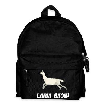 Lama Gaon - Kids' Backpack - black - Front