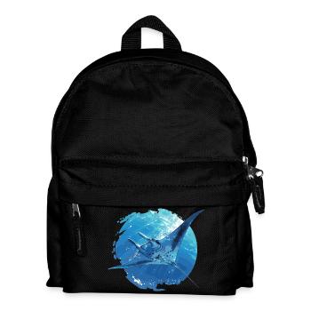 Raies Manta Raies - Sac à dos Enfant - noir - Devant