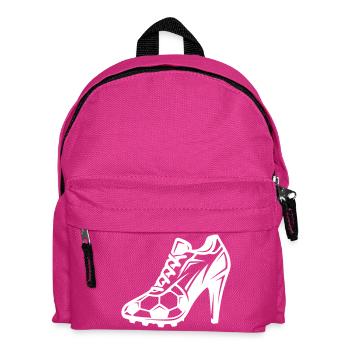 Frauenfussball Fussballschuhe - Kinder Rucksack - Fuchsia - Vorne