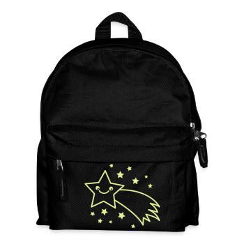 Vol de l’Étoile Filante - Sac à dos Enfant - noir - Devant