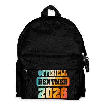 Pension officielle 2026 - Sac à dos Enfant - noir - Devant