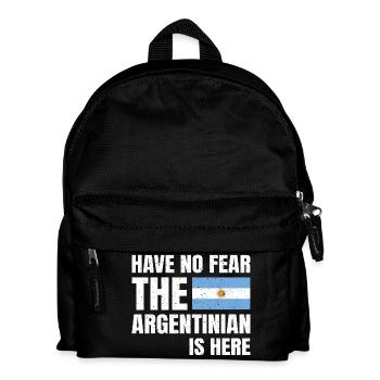 Have No Fear The Argentinian Is Here Argentinier - Kids' Backpack - black - Front