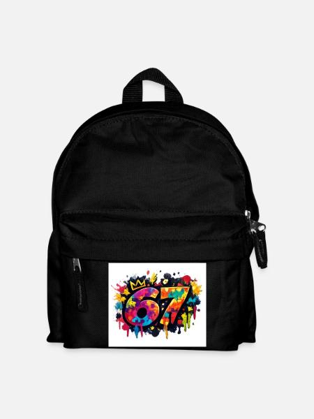 Royal 67 Color Explosion - Kids' Backpack - black