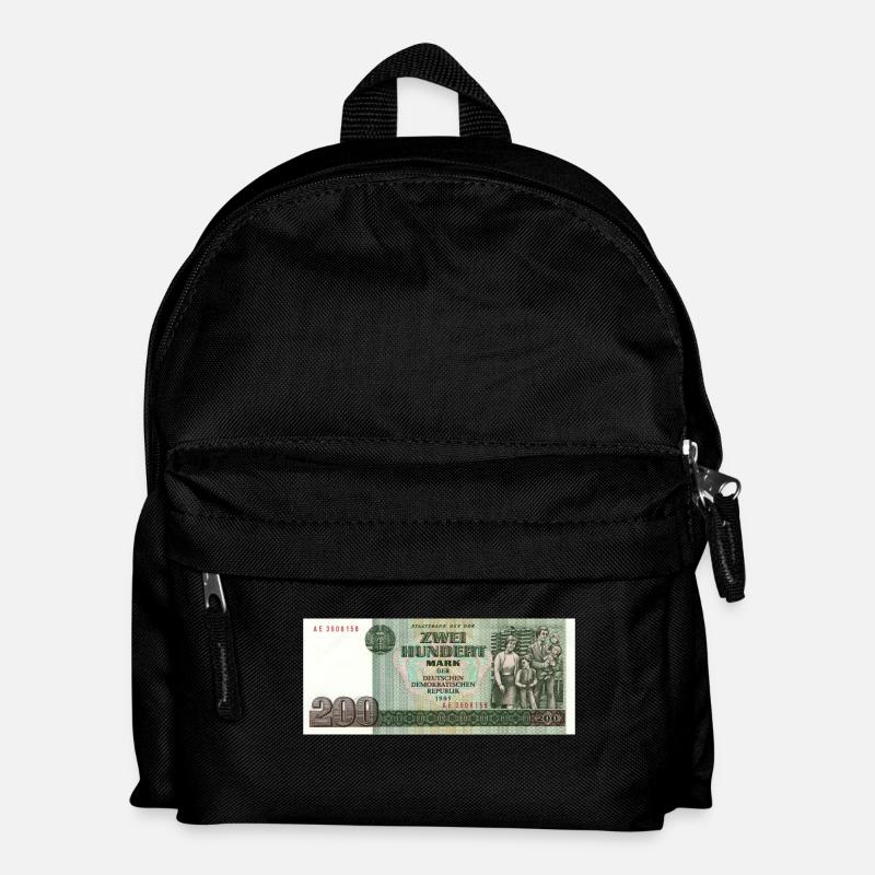 200 mark of the gdr - Kids' Backpack - black