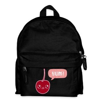 Yummy Cherry - Kinder Rucksack - Schwarz - Vorne