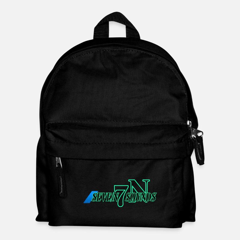7N Sounds - Kinder Rucksack - Schwarz