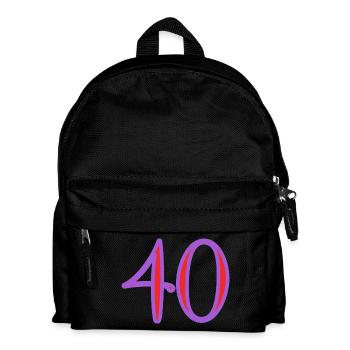40 - Sac à dos Enfant - noir - Devant