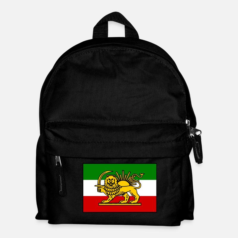 Iran iranian flag - Kids' Backpack - black
