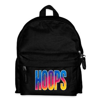 Hoops Basketball Sports Idée Cadeau BBall - Sac à dos Enfant - noir - Devant