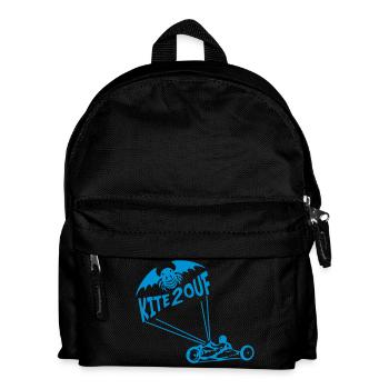 kite2ouf - Sac à dos Enfant - noir - Devant