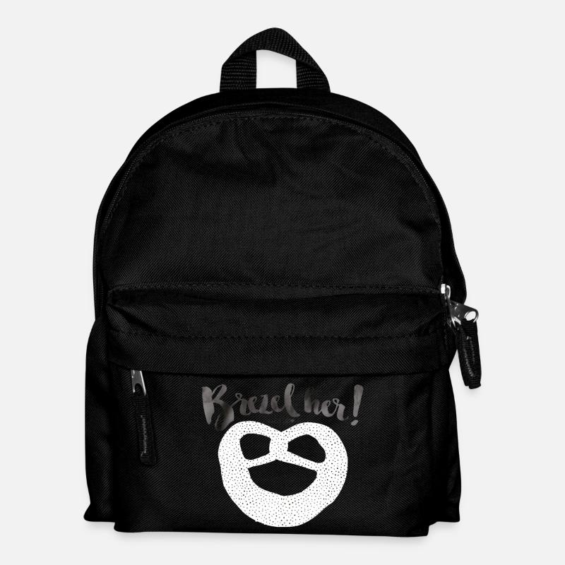 Brezel Her! Dotties - Kinder Rucksack - Schwarz