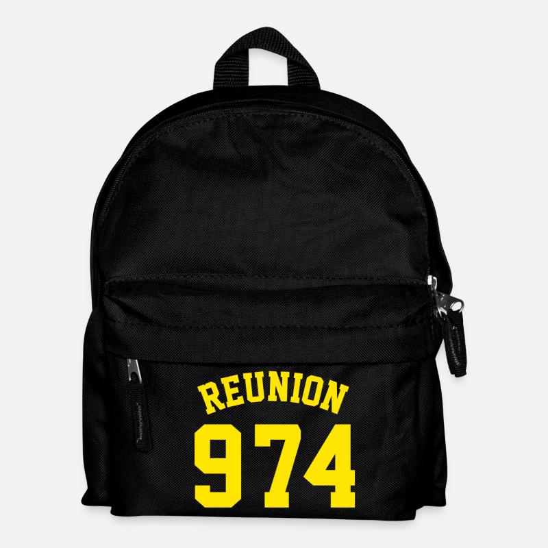 REUNION 974 - Sac à dos Enfant - noir