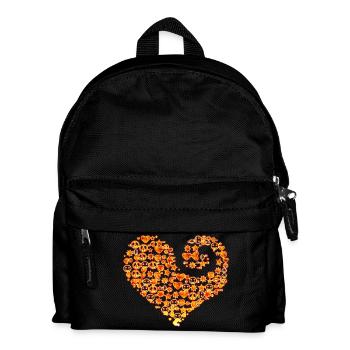 LOVE ICONS - Heart - Kids' Backpack - black - Front