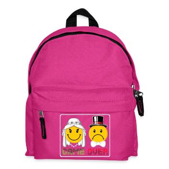 Game over - Kinder Rucksack - Fuchsia - Vorne
