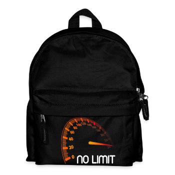 Speedometer - No Limit - Kids' Backpack - black - Front