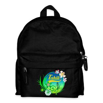 tahiti design 01 - Sac à dos Enfant - noir - Devant