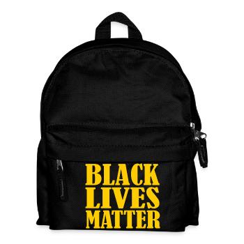 Black lives matter - Kinder Rucksack - Schwarz - Vorne