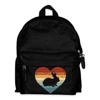 Rabbit - Kids' Backpack - black - Front