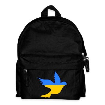 Ukraine - Kids' Backpack - black - Front