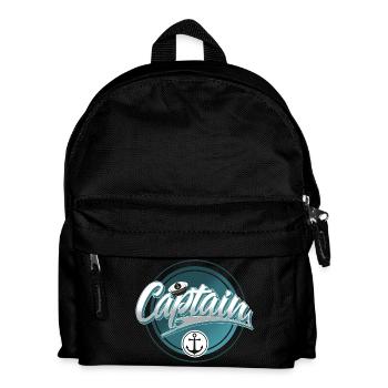 Kapitän - Kinder Rucksack - Schwarz - Vorne