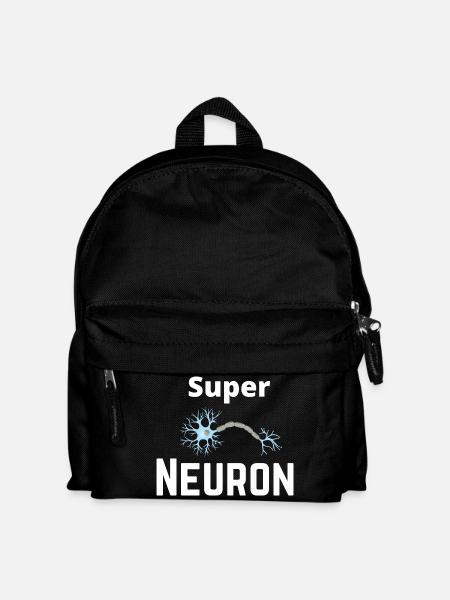 Super Neuron Network - Kids' Backpack - black