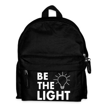 Be the light - Kids' Backpack - black - Front