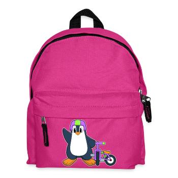 Vélo Pingouin - Sac à dos Enfant - fuchsia - Devant