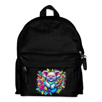 Koala - Kinder Rucksack - Schwarz - Vorne