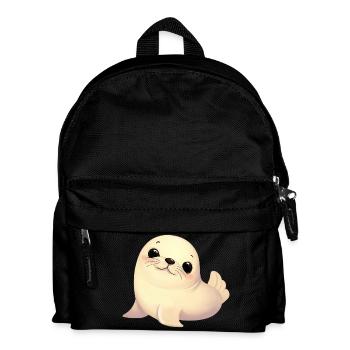 Siegel - Kinder Rucksack - Schwarz - Vorne