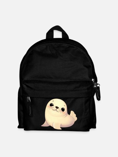 Phoque - Sac à dos Enfant - noir
