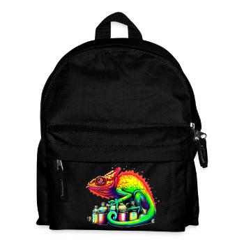 Chameleon - Kids' Backpack - black - Front