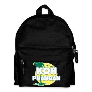 Palmier de pleine lune K8h Phangan - Sac à dos Enfant - noir - Devant
