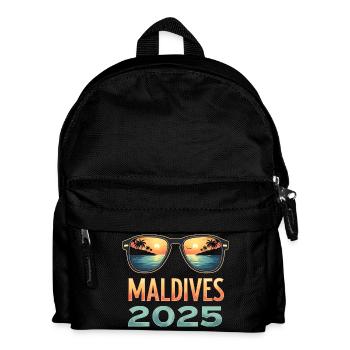 Maldives 2025 - Vacay Mermaid - Kids' Backpack - black - Front