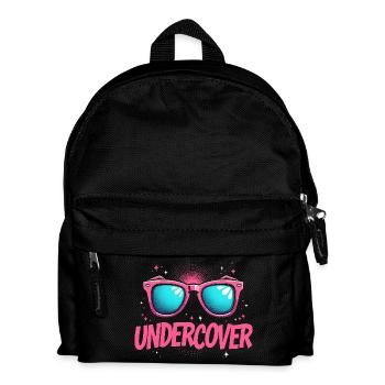 Discours sous couverture - Conception de lunettes de soleil - Sac à dos Enfant - noir - Devant