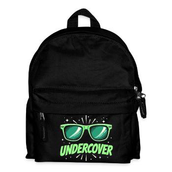 Discours sous couverture - Conception de lunettes de soleil - Sac à dos Enfant - noir - Devant
