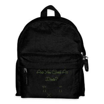 Dart Dartboard Dartpfeil - Kids' Backpack - black - Front