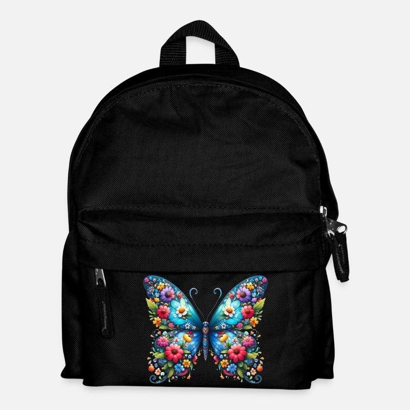Papillon - Sac à dos Enfant - noir