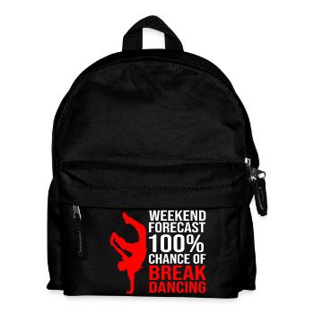 Breakdance - Sac à dos Enfant - noir - Devant