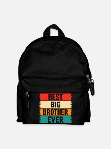 Der beste Big Brother aller Zeiten! Der beste Big Brother aller Zeiten - Kinder Rucksack - Schwarz