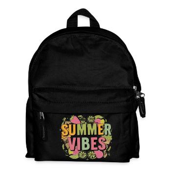 Summer Vibes - Kids' Backpack - black - Front