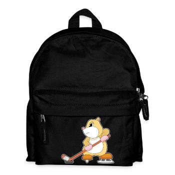 Hamster Hockey Hockey Stick - Kids' Backpack - black - Front