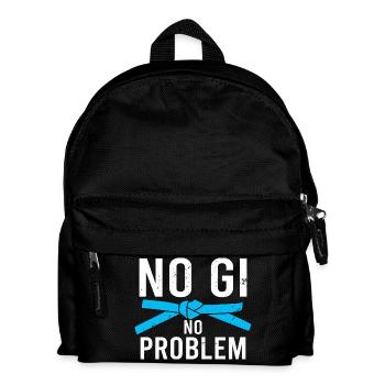 MMA BJJ jiu jitsu Vintage Brazilian Jiu Jitsu - Kids' Backpack - black - Front