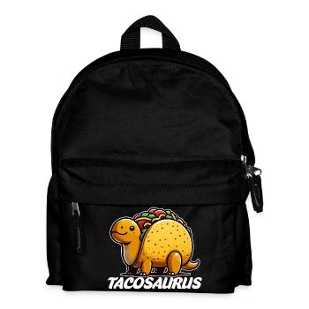 Tacosaurus Cartoon Délice - Sac à dos Enfant - noir - Devant