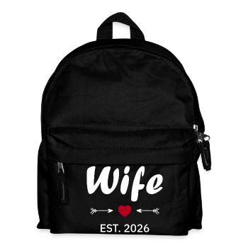 Wife Is 2026 - Kids' Backpack - black - Front