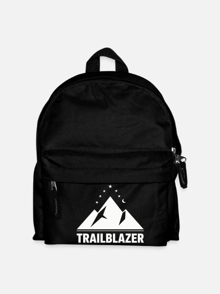 Trailblazer Mountain Nachtcamping Wandern - Kinder Rucksack - Schwarz