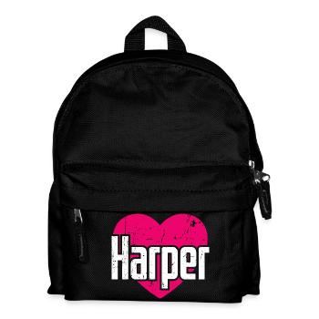 J’adore Harper Cœur Rose J’adore Harper - Sac à dos Enfant - noir - Devant