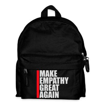 Rendre l’empathie grande à nouveau Déclaration politique Espoir - Sac à dos Enfant - noir - Devant