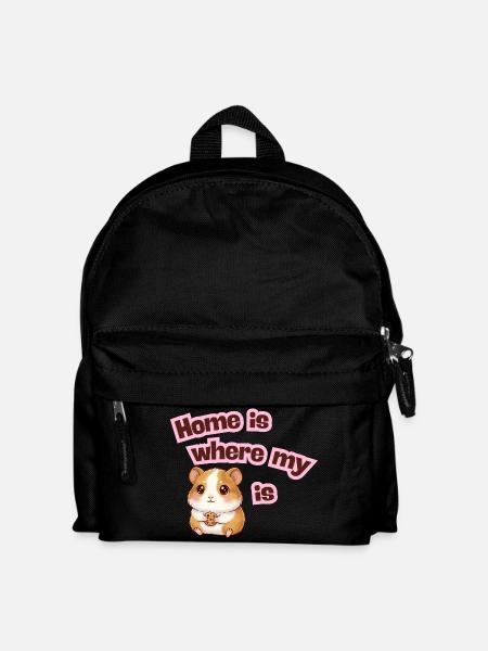 Home is where my Meerli is - Kids' Backpack - black